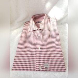 BRAND NEW Van Heusen Slim Fit Stain Defense Long Sleeve Button Up Collar Shirt